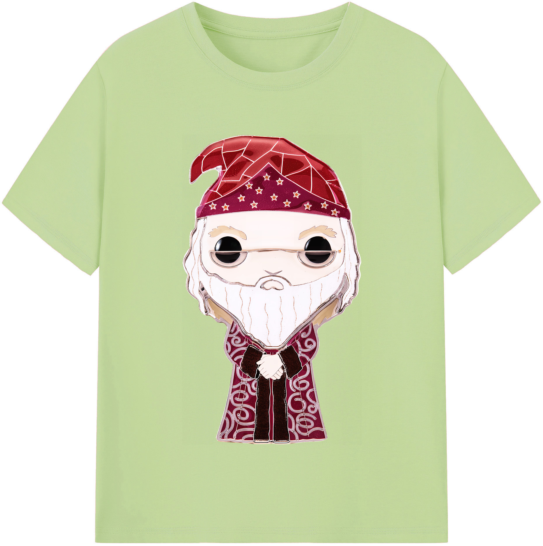 （画像用） Harry Potter ハリー・ポッターシリーズ 綿100％半袖Tシャツ（フロントプリント）